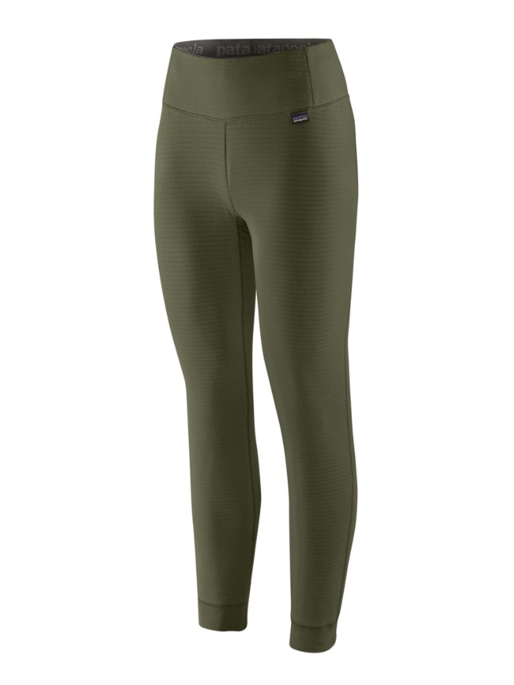 Patagonia Capilene Thermal Weight Bottoms Green Polartec Baselayer Pants M